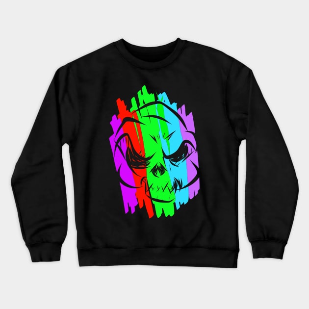 Haunt Hate Crewneck Sweatshirt by crowjandesigns